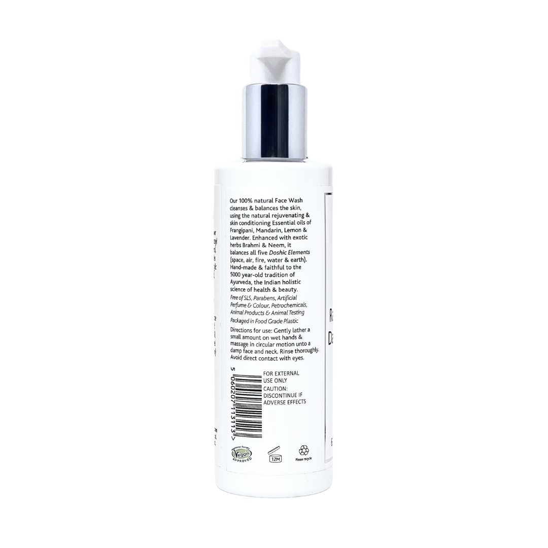 Radiant Beauty Daily Face Wash - ReBalance Formula (Tridoshic) | Ayurveda Pura