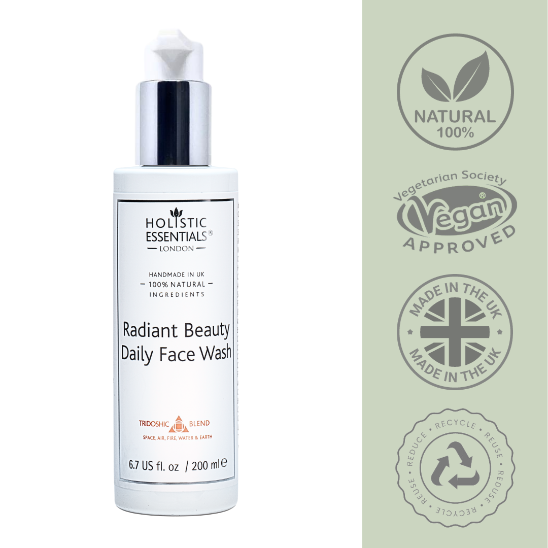 Radiant Beauty Daily Face Wash - ReBalance Formula (Tridoshic) | Ayurveda Pura