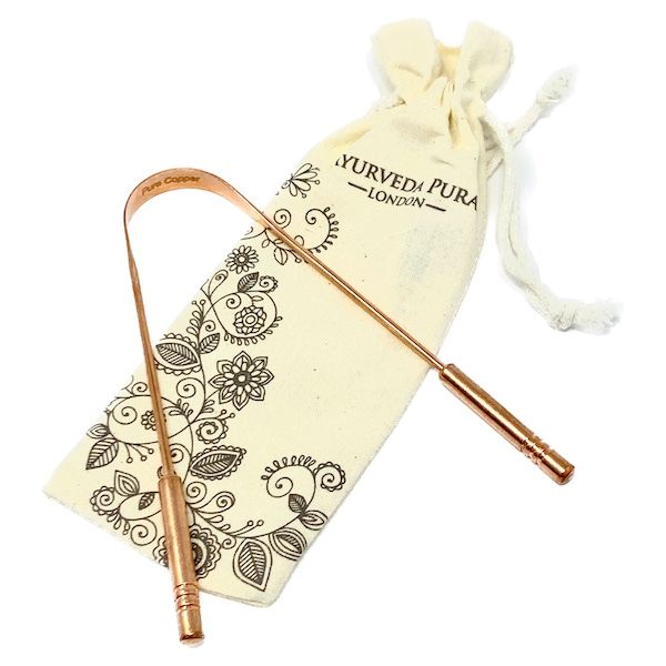 Pure Copper Tongue Cleaner | Ayurveda Pura