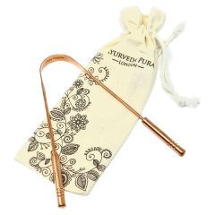 Pure Copper Tongue Cleaner | Ayurveda Pura