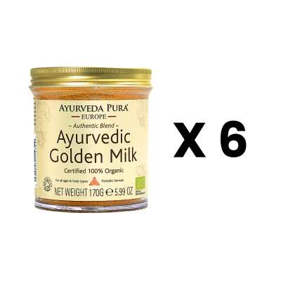 Ayurvedic Golden Milk (Box of 6 Jars)