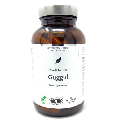 Pure & Natural Guggul Herbal Capsules (120 Capsules)
