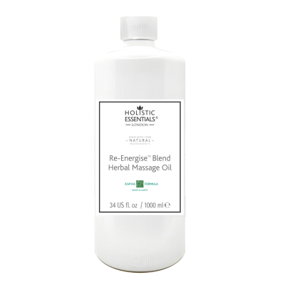 Re-Energise Blend Herbal Massage Oil - Kapha Formula - 1L