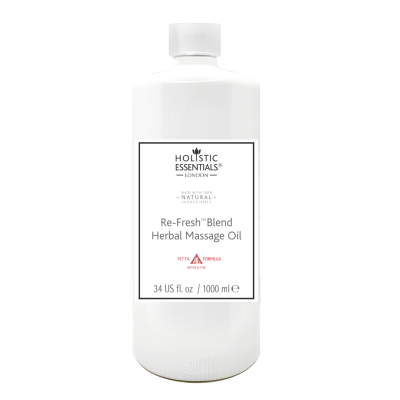 Re-Fresh Blend Herbal Massage Oil - Pitta Formula - 1L