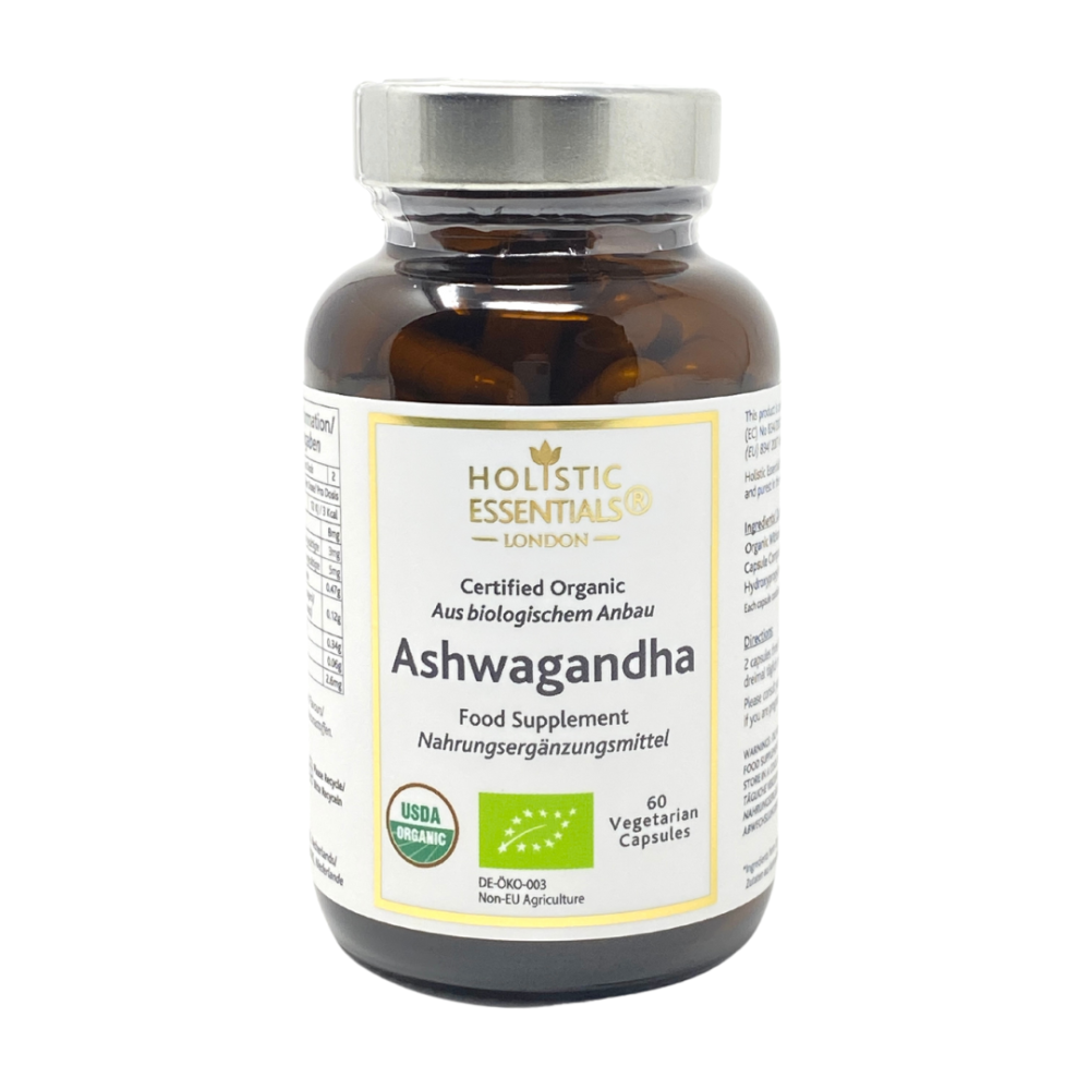 Ashwagandha Herbal Capsules Ayurveda Pura
