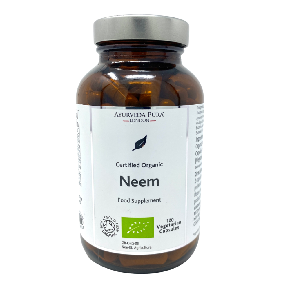 Neem Herbal Capsules Ayurveda Pura