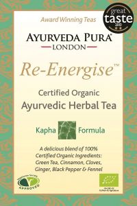 Re-Energise Herbal Tea Card - Certified Organic