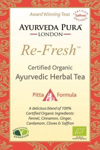 Re-Fresh Herbal Tea Card - Certified Organic