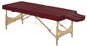 Folding Droni Massage Table inc. Square Headrest/cover