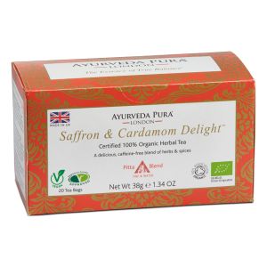 Saffron & Cardamom Delight Tea Box